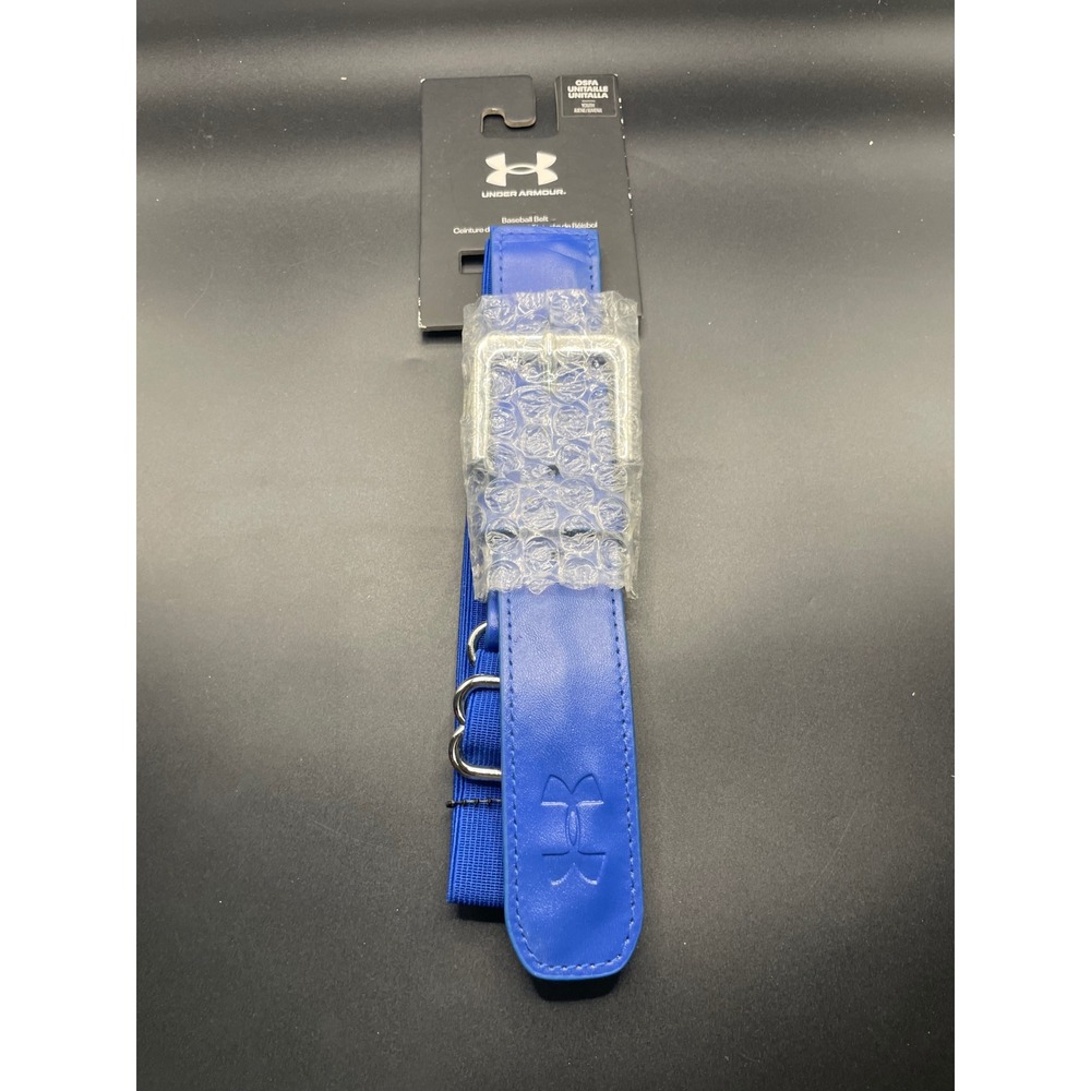 Under Armour Youth Baseball Belt Royal Blue Adjustable OSFA Boys 1252085 NEW